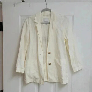 Madewell Linen Dorset Blazer